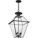 Westover 4 Light 15 inch Black Outdoor Pendant Lantern