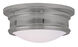 Astor 2 Light 11 inch Polished Chrome Flush Mount Ceiling Light