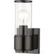 Quincy 1 Light 4.75 inch Black Chrome ADA Wall Sconce Wall Light