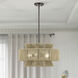 Florell 5 Light 22 inch English Bronze Pendant Chandelier Ceiling Light