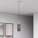 Twinewell 1 Light 5.13 inch Brushed Nickel Mini Pendant Ceiling Light