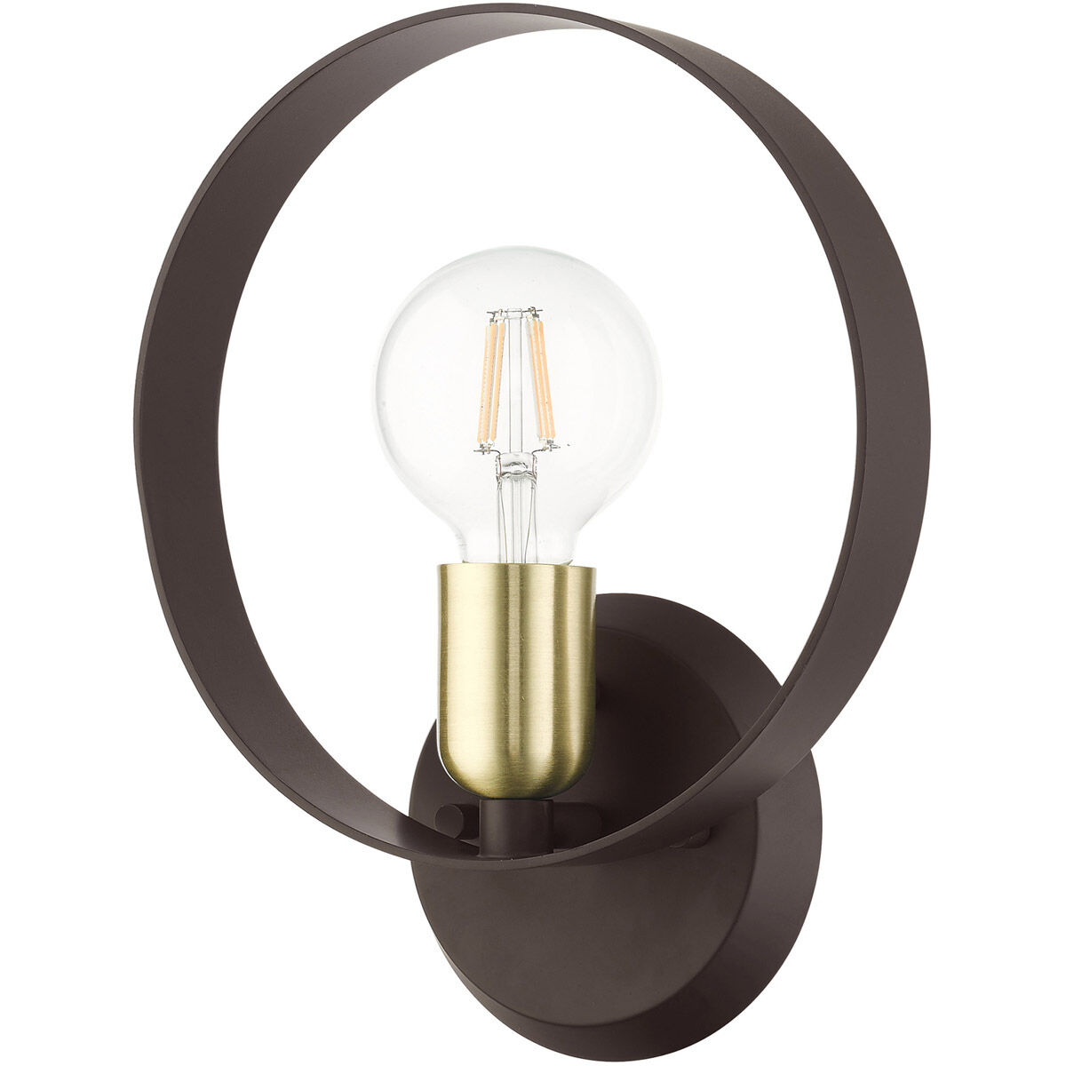 Modesto 1 Light 9 inch Bronze ADA ADA Single Sconce Wall Light