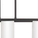 Astoria 5 Light 43.75 inch Olde Bronze Linear Chandelier Ceiling Light