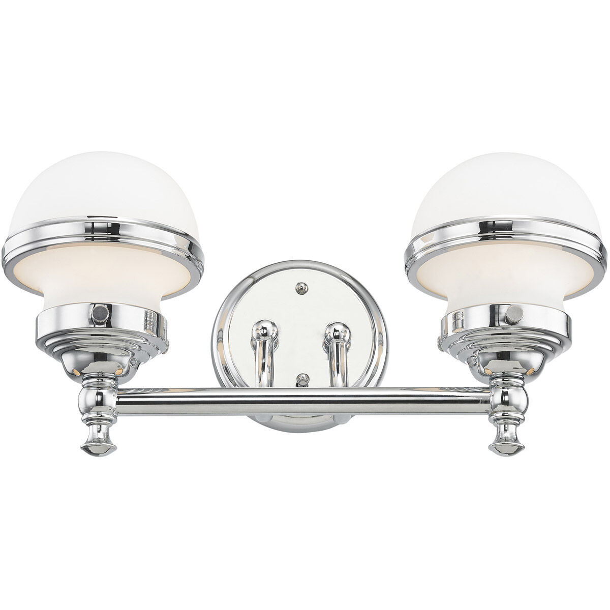 Oldwick 2 Light 15 inch Polished Chrome Bath Vanity Wall Light
