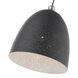 Arlington 1 Light 12 inch Scandinavian Gray with Brushed Nickel Accents Pendant Ceiling Light
