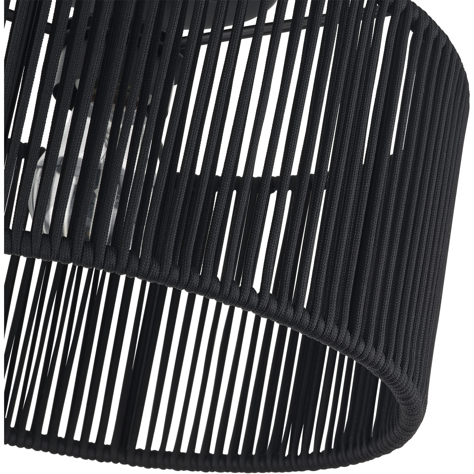 Acordia 1 Light 12 inch Black Semi Flush Mount Ceiling Light, Medium