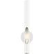 Acra 1 Light 5.13 inch Shiny White ADA ADA Single Sconce Wall Light