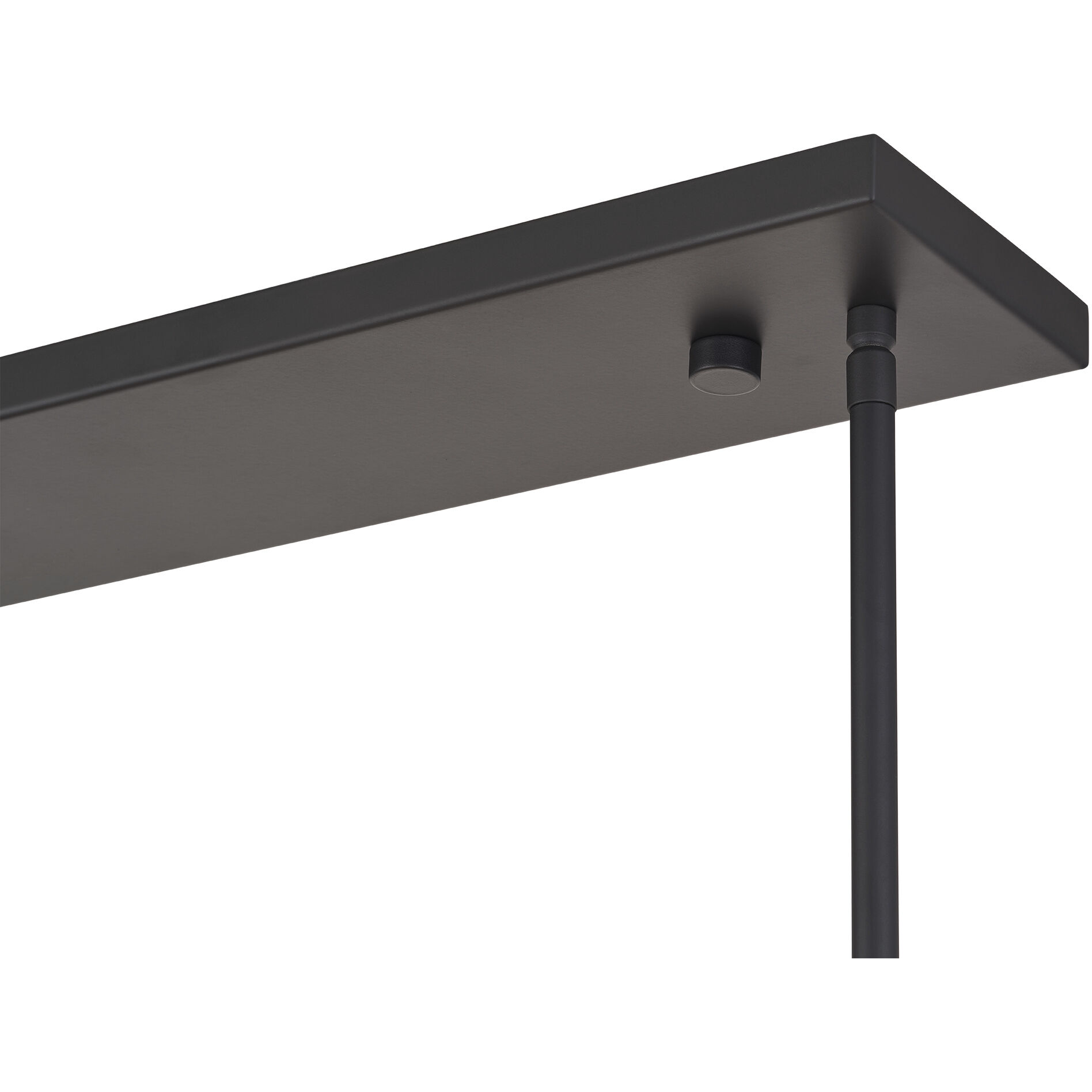 Summit 4 Light 36 inch Bronze Linear Chandelier Ceiling Light, Large