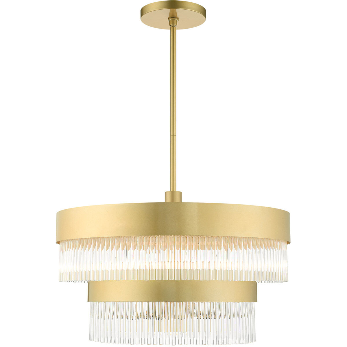 Norwich 7 Light 24 inch Soft Gold Chandelier Ceiling Light