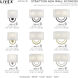 Stratton 1 Light 9 inch Soft Gold ADA Wall Sconce Wall Light