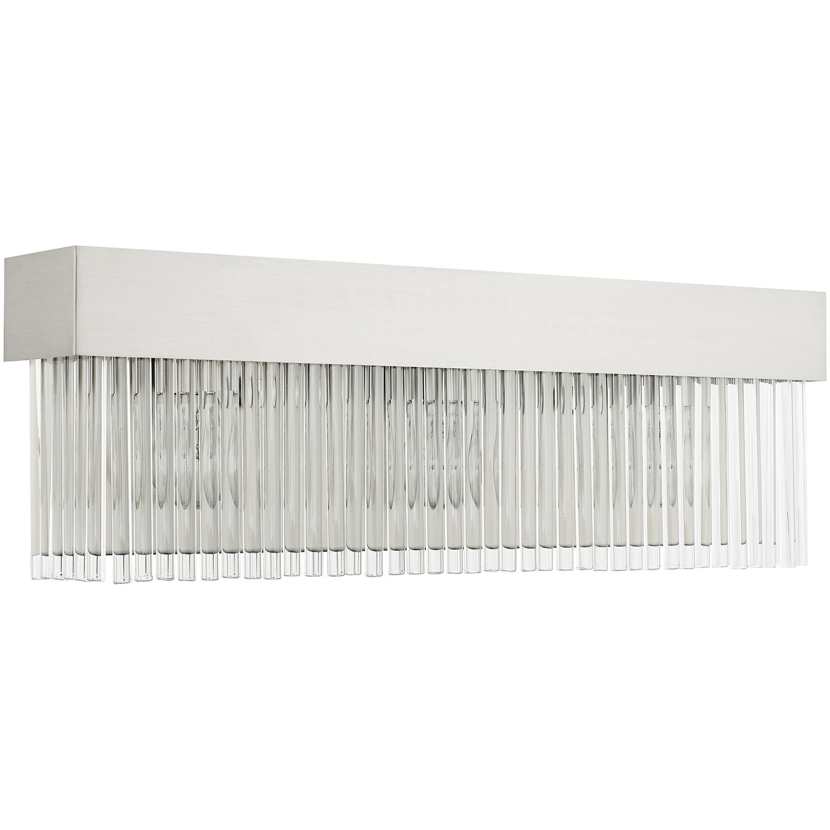 Norwich 3 Light 23 inch Brushed Nickel ADA Sconce Wall Light