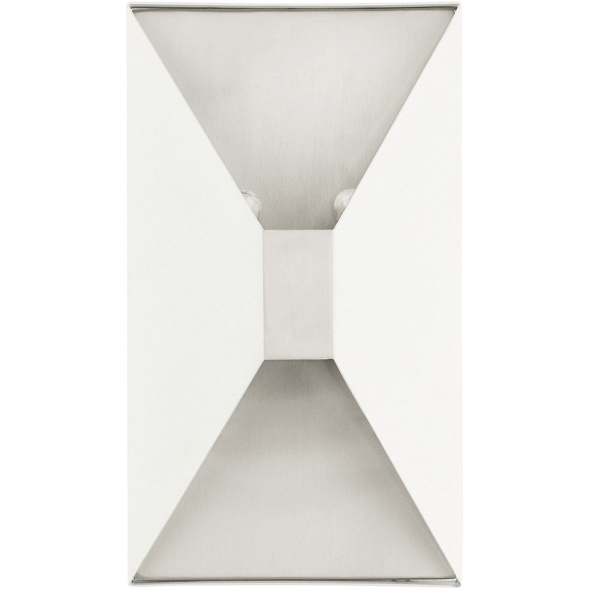 Lexford 2 Light 7 inch Textured White ADA ADA Sconce Wall Light