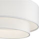 Manorwood 3 Light 15 inch Bronze Semi-Flush Ceiling Light