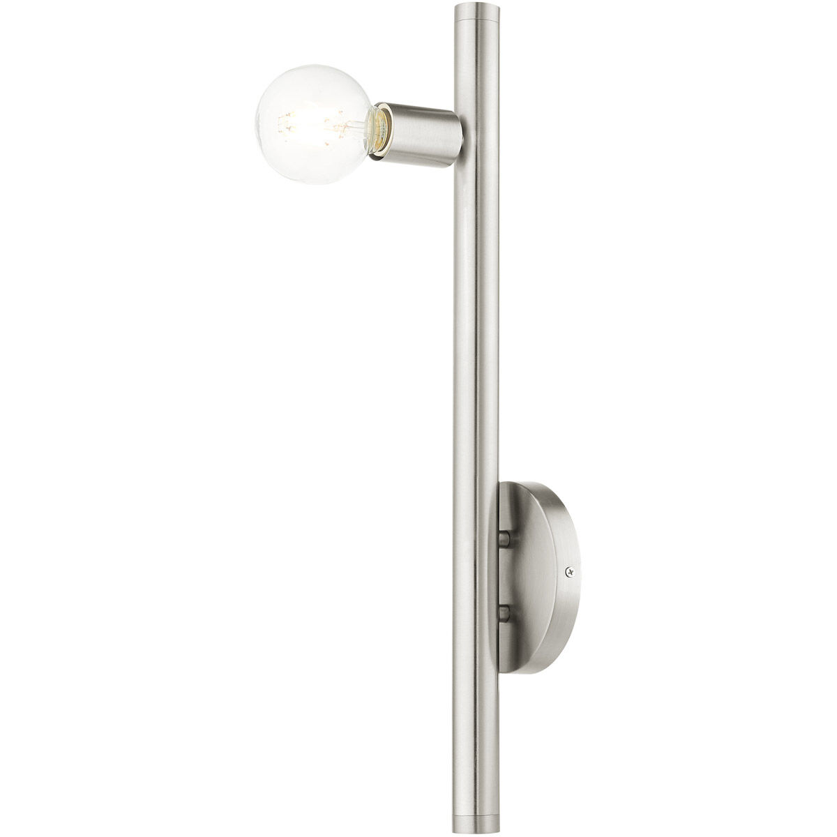 Bannister 1 Light 5 inch Brushed Nickel Wall Sconce Wall Light