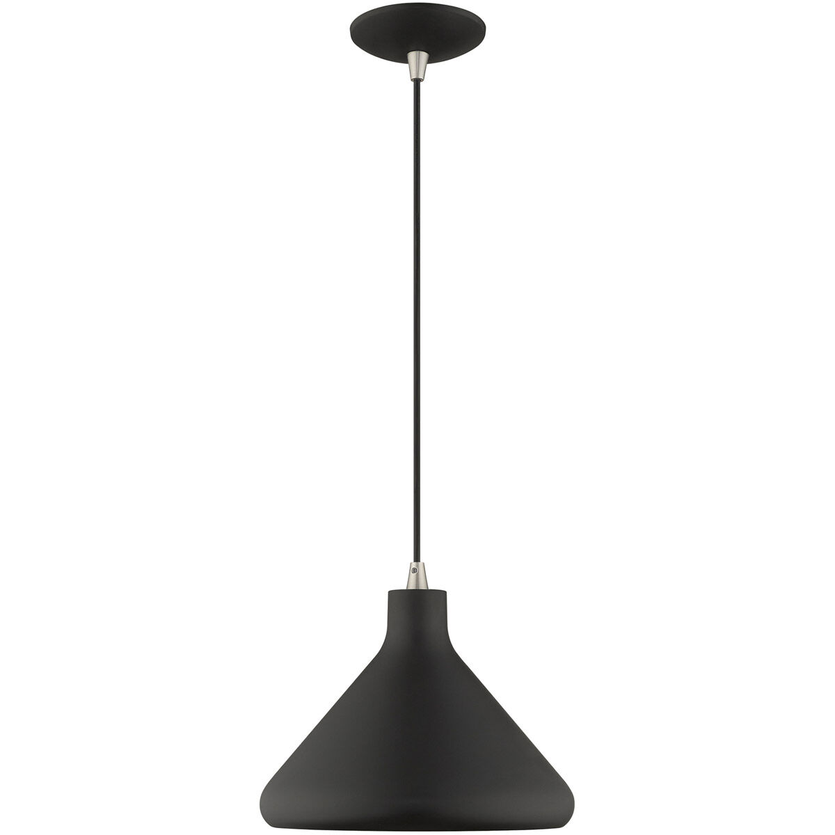 Allison 1 Light 11 inch Black Mini Pendant Ceiling Light