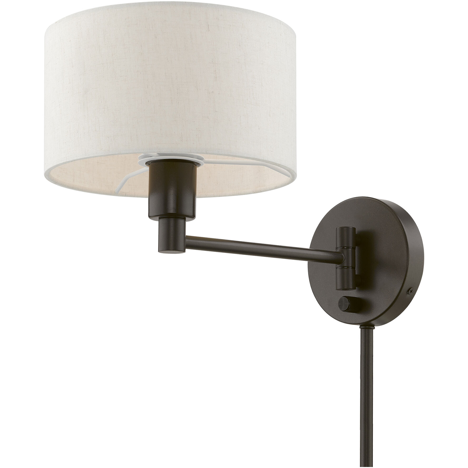 Allison 15 inch 60.00 watt English Bronze Swing Arm Wall Lamp Wall Light