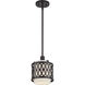 Vistaview 1 Light 7.25 inch English Bronze Mini Pendant Ceiling Light