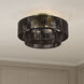 Acordia 4 Light 21 inch Antique Brass Extra Large Semi-Flush Ceiling Light, Extra Large