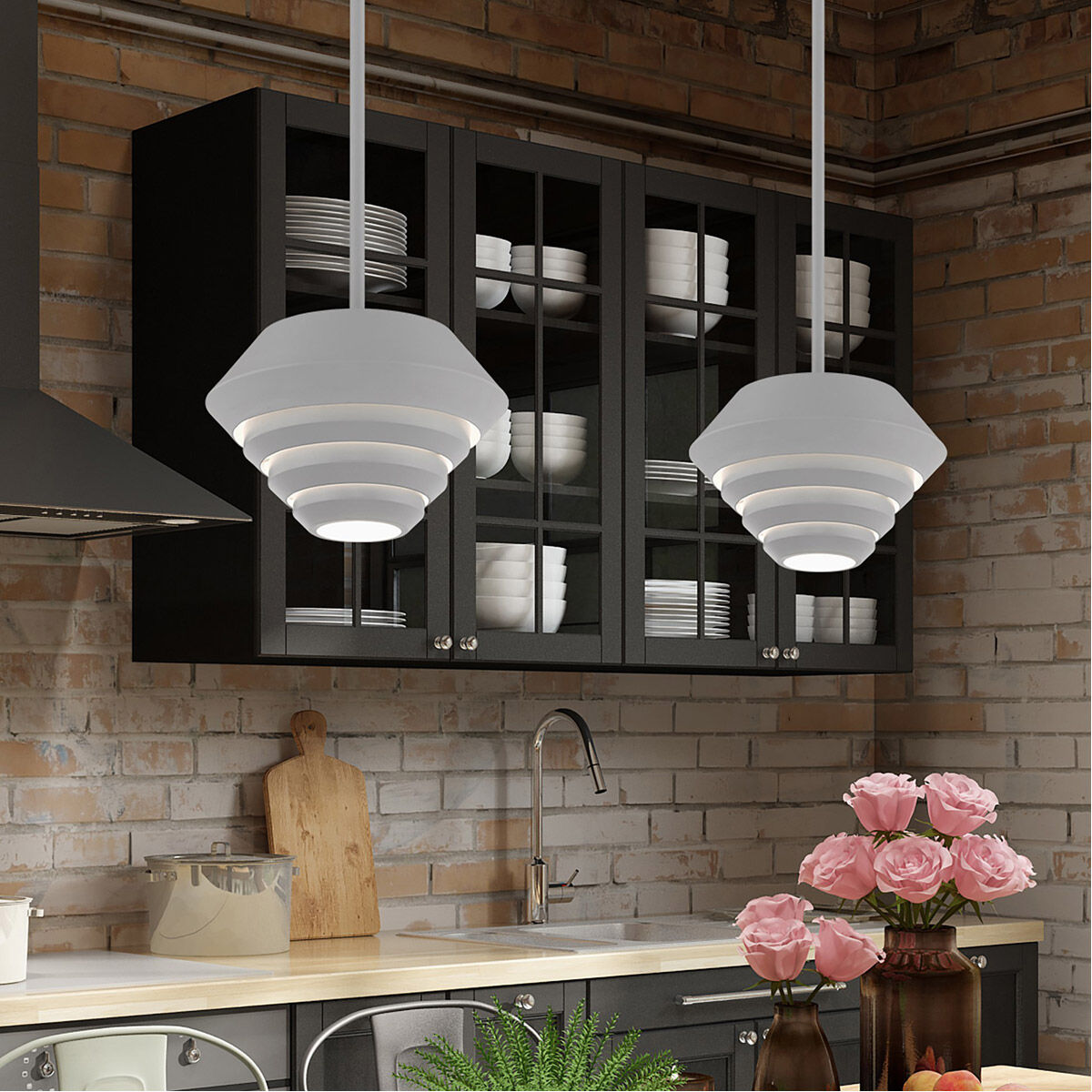 Amsterdam 1 Light 10 inch Nordic Gray Mini Pendant Ceiling Light