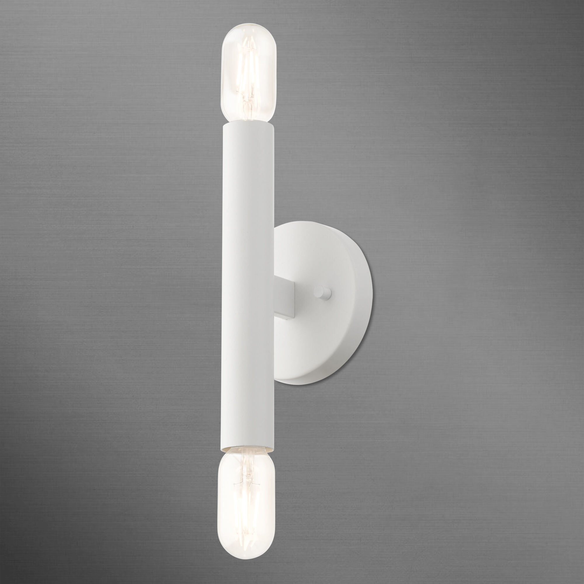 Copenhagen 2 Light 5 inch White ADA Sconce Wall Light