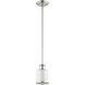 Middlebush 1 Light 6 inch Brushed Nickel Mini Pendant Ceiling Light