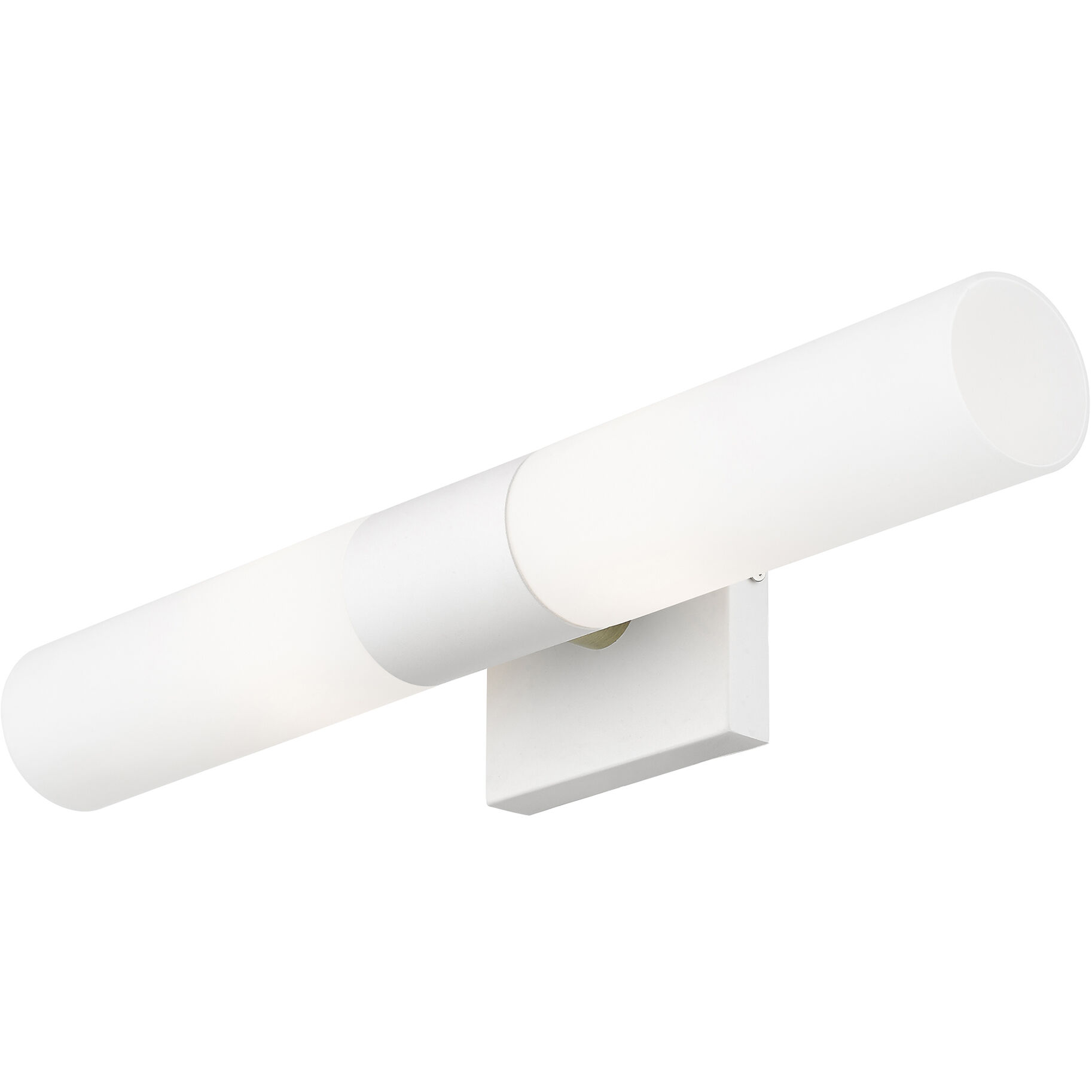 Aero 2 Light 5 inch Textured White with Brushed Nickel Accent ADA ADA Wall Sconce Wall Light