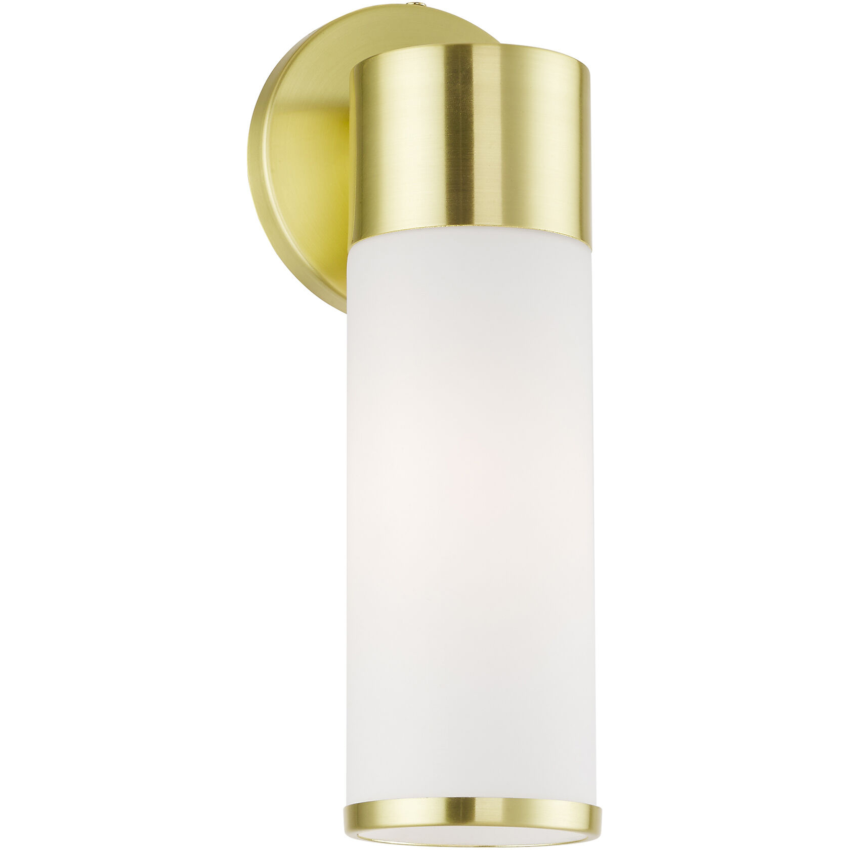 Lindale 1 Light 4 inch Satin Brass ADA Single Sconce Wall Light, Single