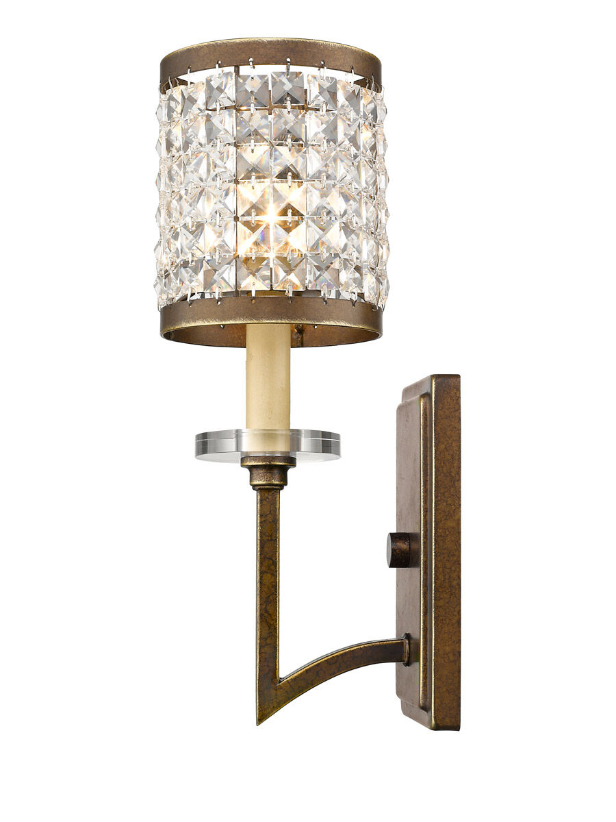 Grammercy 1 Light 5 inch Hand Painted Palacial Bronze Wall Sconce Wall Light