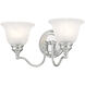 Essex 2 Light 15 inch Polished Chrome Bath Vanity Wall Light