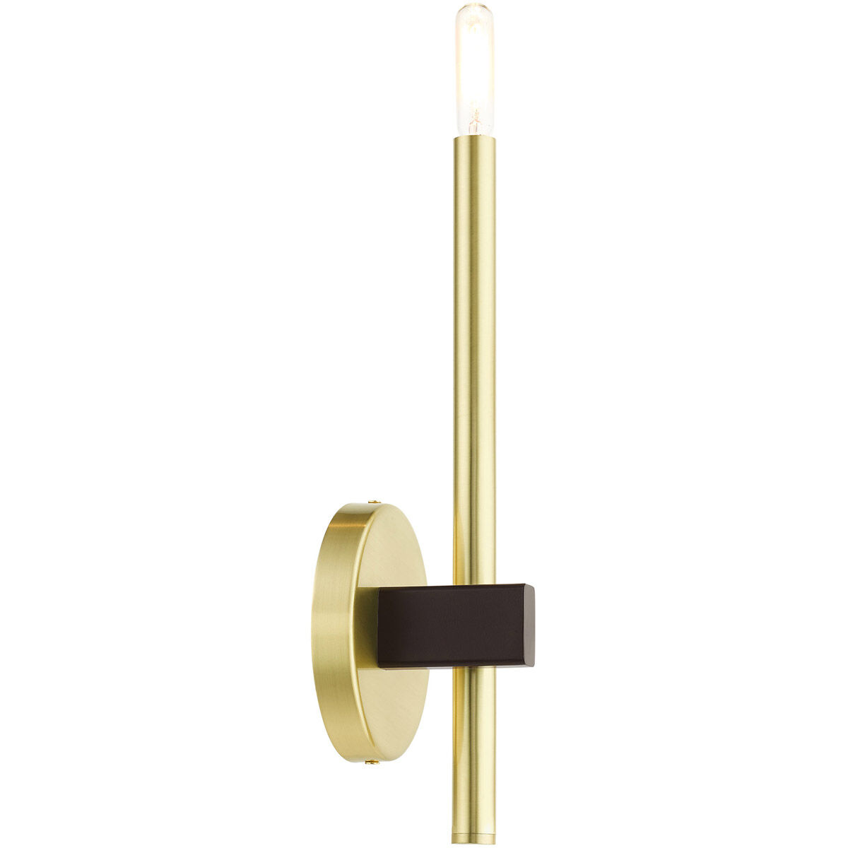 Denmark 1 Light 5 inch Satin Brass ADA ADA Single Sconce Wall Light