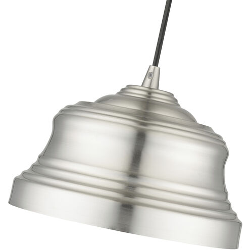 Endicott 1 Light 10 inch Brushed Nickel Pendant Ceiling Light