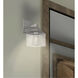 Aragon 1 Light 5 inch Polished Chrome Wall Sconce Wall Light