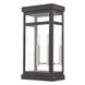Hopewell 2 Light 18 inch Black Outdoor Wall Lantern