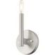 Copenhagen 1 Light 5.13 inch Brushed Nickel ADA Wall Sconce Wall Light, Single