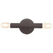 Copenhagen 2 Light 17 inch Bronze ADA ADA Sconce Wall Light