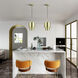 Zolana 1 Light 8.5 inch Antique Brass Mini Pendant Ceiling Light