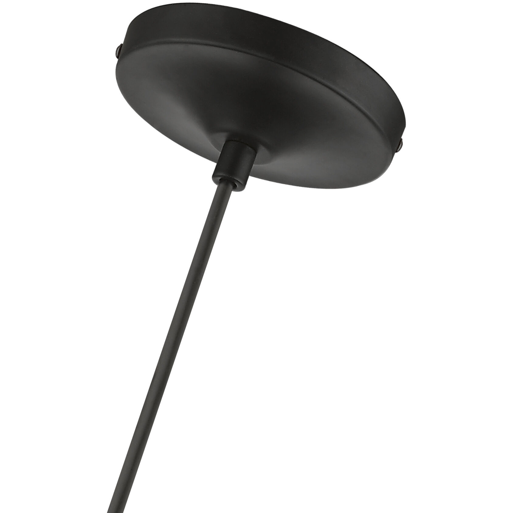 Oakhurst 1 Light 5 inch Black with Brushed Nickel Accent Mini Pendant Ceiling Light