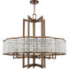 Grammercy 10 Light 34 inch Hand Painted Palacial Bronze Chandelier Ceiling Light