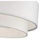 Manorwood 3 Light 18 inch Bronze Semi-Flush Ceiling Light