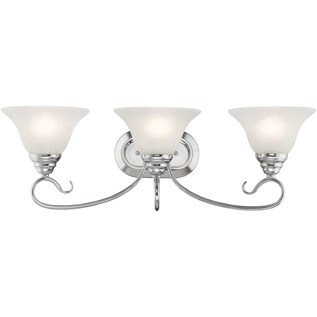 Coronado 3 Light 27 inch Polished Chrome Bath Vanity Wall Light