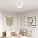 Manorwood 3 Light 15 inch Soft Gold Semi-Flush Ceiling Light