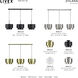 Zolana 2 Light 12 inch Antique Brass Medium Semi-Flush Ceiling Light, Medium