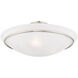 Newburgh 3 Light 20 inch Brushed Nickel Semi-Flush Mount Ceiling Light