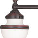 Oldwick 3 Light 24 inch Olde Bronze Bath Vanity Wall Light