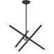 Soho 6 Light 20 inch Black Chandelier Ceiling Light