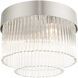Norwich 4 Light 13 inch Brushed Nickel Flush Mount Ceiling Light