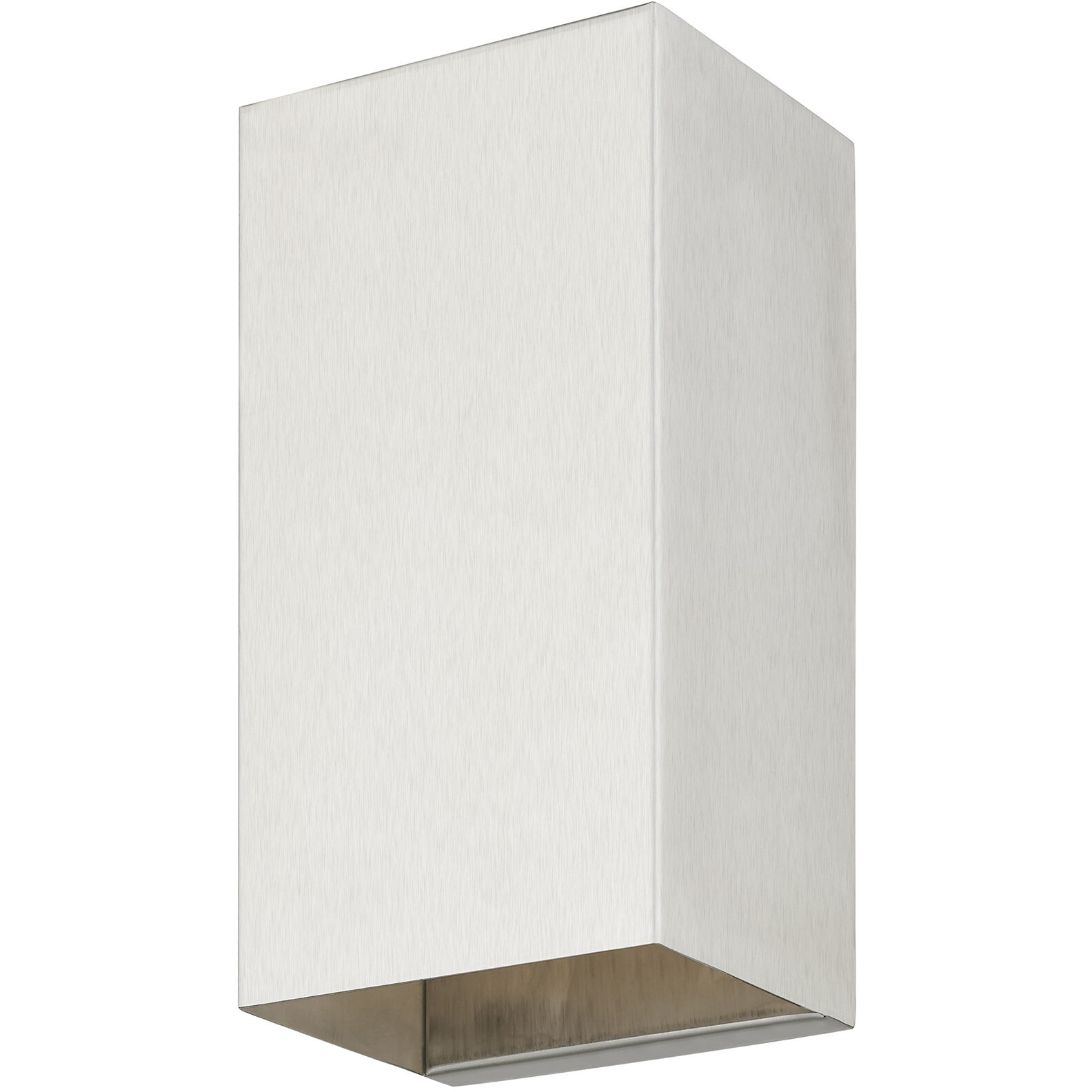 Derby 1 Light 10 inch Brushed Nickel Outdoor / Indoor Sconce, Medium