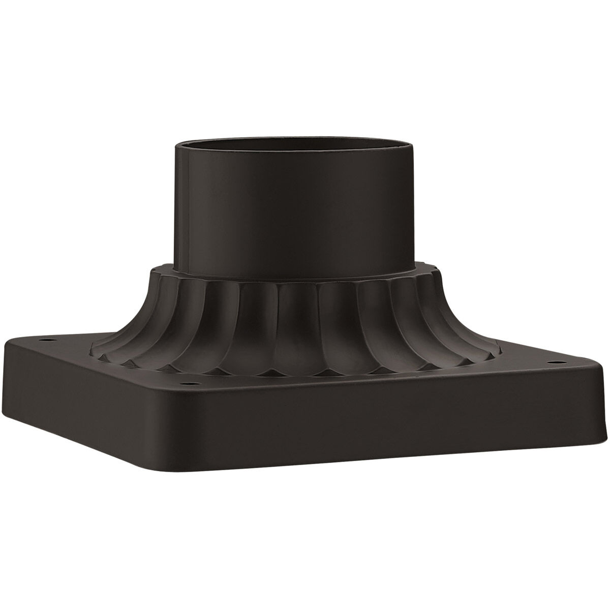 Outdoor 6 inch Bronze Outdoor Pier Mount Adaptors