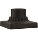 Outdoor 6 inch Bronze Outdoor Pier Mount Adaptors