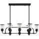 Lawrenceville 8 Light 21 inch Black Chandelier Ceiling Light